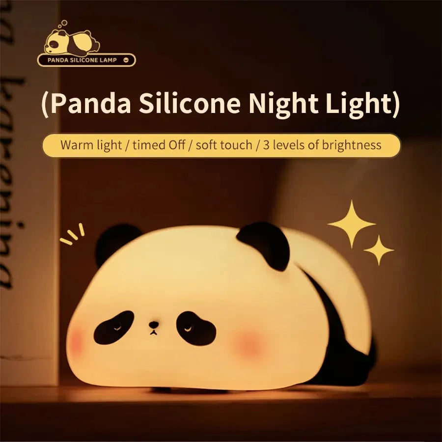 Panda Glow Touch Lamp – Premium Quality Cute Night Lamp for Bedroom & Kids | LED Table Lamp in Pakistan