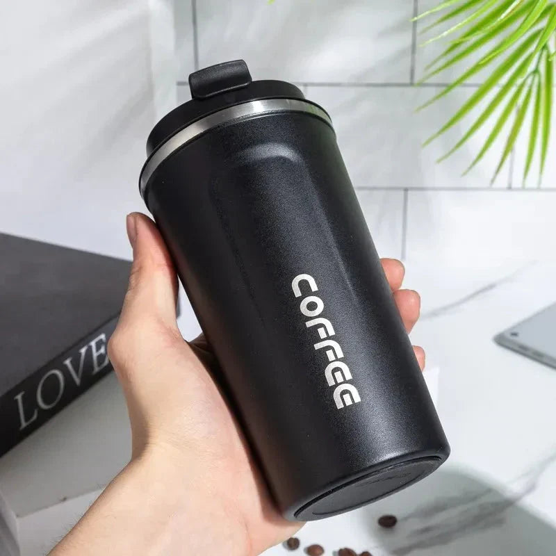 Premium Portable 510ML Travel Coffee Mug – Insulated Hot & Cold Stainless Steel Tumbler