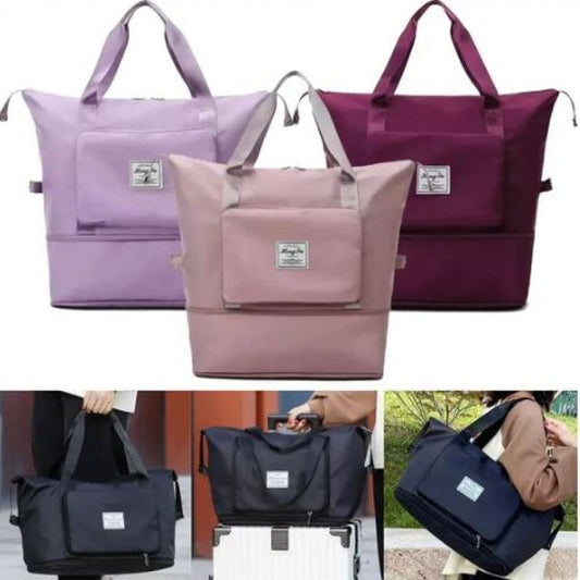 Foldable Large Capacity Travelling Bag – Lightweight & Space-Saving Travel Essential