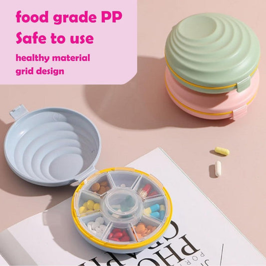 Portable Moisture-Proof Pill Box – Compact Medicine Storage Organizer