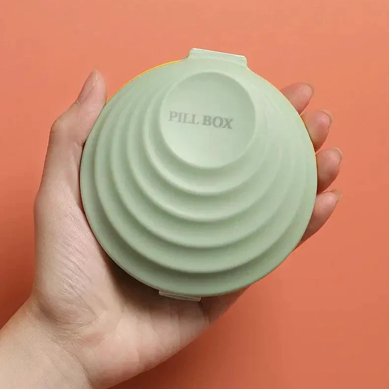 Portable Moisture-Proof Pill Box – Compact Medicine Storage Organizer