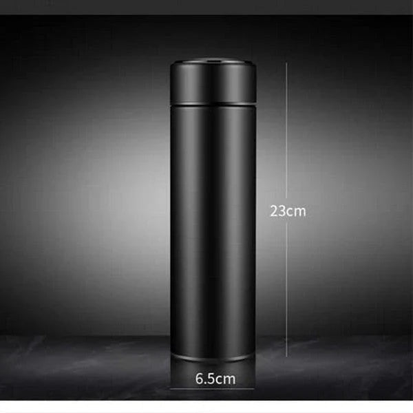 500ML Smart Water Bottle with LED Temperature Display – Stainless Steel Vacuum Insulated Thermos Flask for Hot & Cold Drinks in Pakistan
