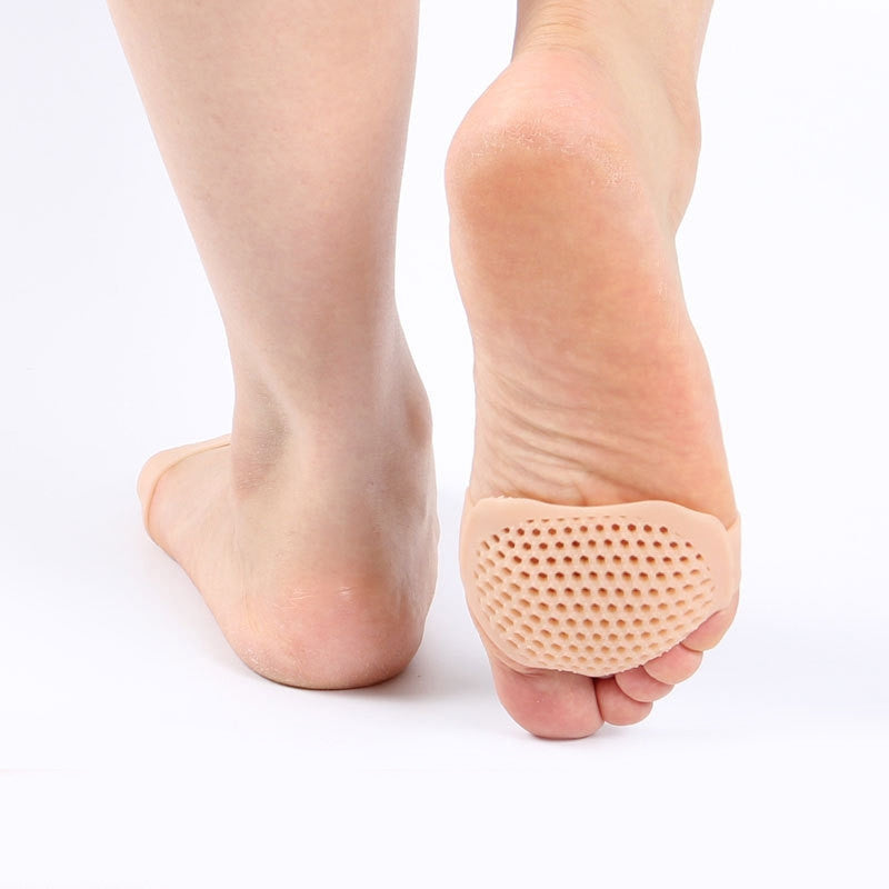 Silicone Insole Pain Relief Forefoot Pads (Pair) – Comfortable & Shock-Absorbing