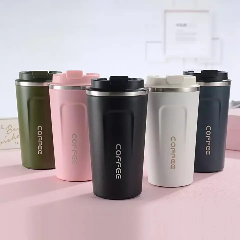 Premium Portable Smart Travel Coffee Mug with Digital Temperature Display