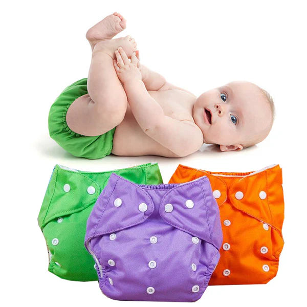 Washable Reusable Baby Cloth Diaper Panties – Soft Leakproof Potty Training Pants for Babies | Premium Quality