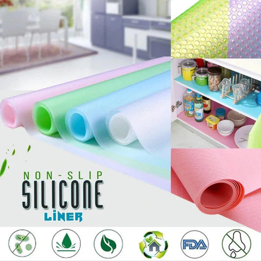 Anti-Slip Shelf Mat Sheet 45x150cm – For Kitchen Cabinets & Fridge Drawers