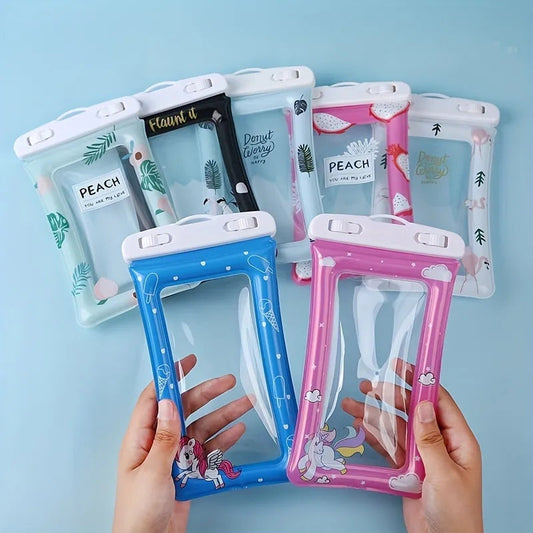 Imported - Printed Floating Waterproof Mobile Cover – Universal Fit for All Smartphones