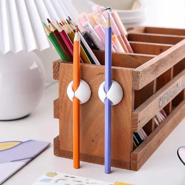 6 Pcs Self-Adhesive Silicone Cable Clips – Wire Organizer Set