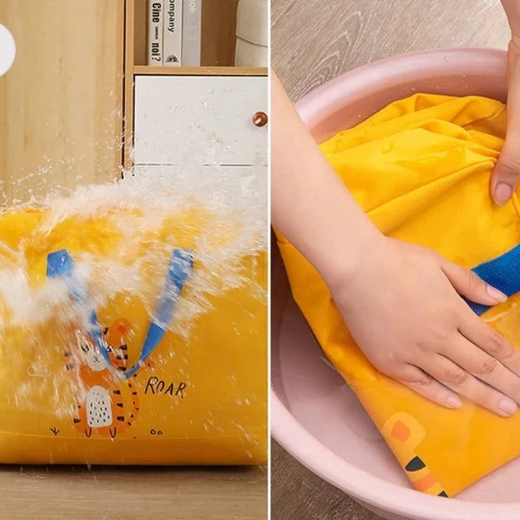 Double Zipper Dino Storage Bag for Kids – Fun & Spacious Organizer