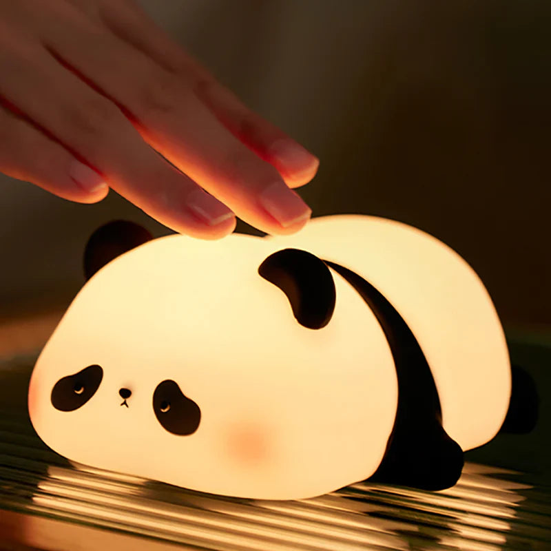 Panda Glow Touch Lamp – Premium Quality Cute Night Lamp for Bedroom & Kids | LED Table Lamp in Pakistan