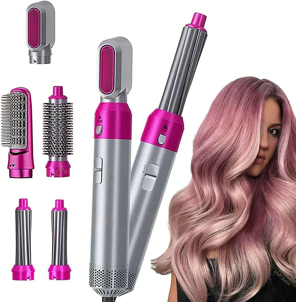 Premium 5-in-1 Multifunctional Hair Dryer Styling Kit – Professional Hot Air Brush & Volumizer