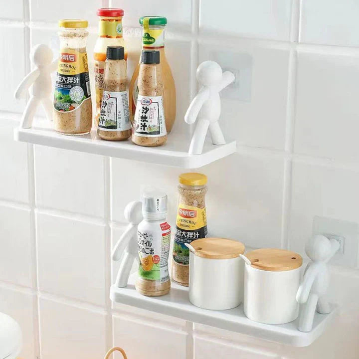 Character Storage Shelf Wall Hanging – Large Stylish Wall Organizer