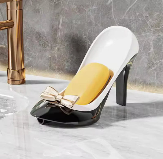 Stylish High Heel & Sandal Soap Holder – Decorative Bathroom Accessory