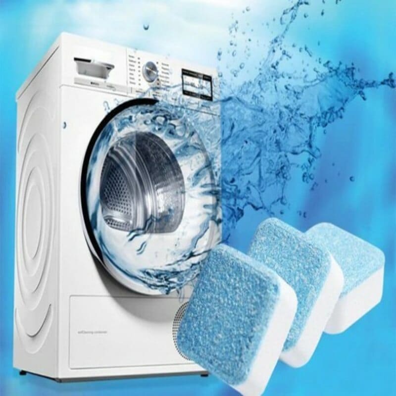 12 Pcs Washing Machine Cleaning Tablets – Deep Cleaning & Deodorizing Effervescent Cleaner in Pakistan