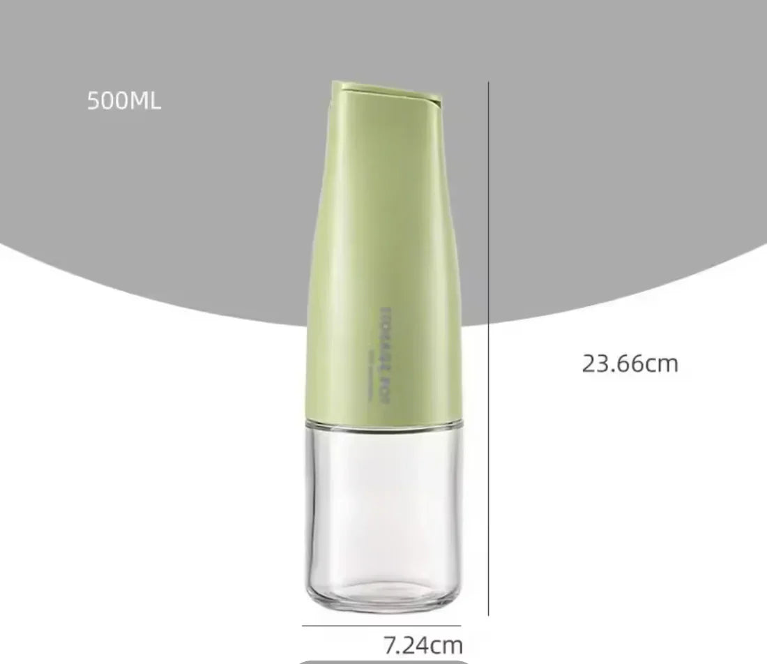 Imported 450ML Leakproof Oil Bottle – Precision Pour Glass Dispenser
