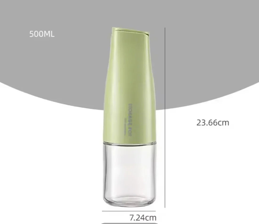 Imported 450ML Leakproof Oil Bottle – Precision Pour Glass Dispenser