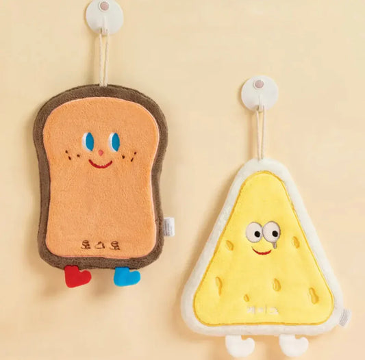 Cartoon Shape Double Thickness Absorbent Hand Towel – Soft & Cute Bathroom Towel