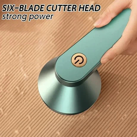 Premium Electric Lint Remover – Rechargeable Fabric Shaver & Clothes Fuzz Trimmer with USB Charging Cable