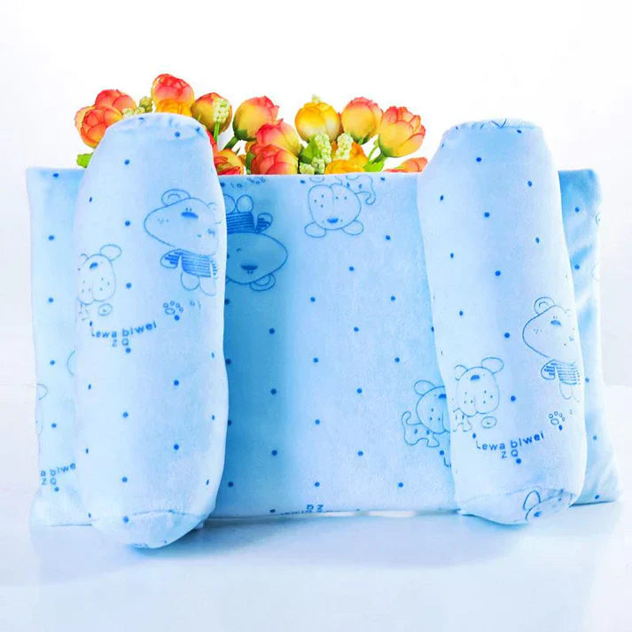 Newborn Adjustable Sleeping Support Pillow – Infant Head & Body Positioner