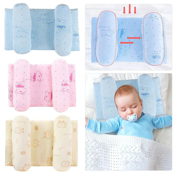 Newborn Adjustable Sleeping Support Pillow – Infant Head & Body Positioner