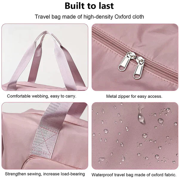 Foldable Large Capacity Travelling Bag – Lightweight & Space-Saving Travel Essential