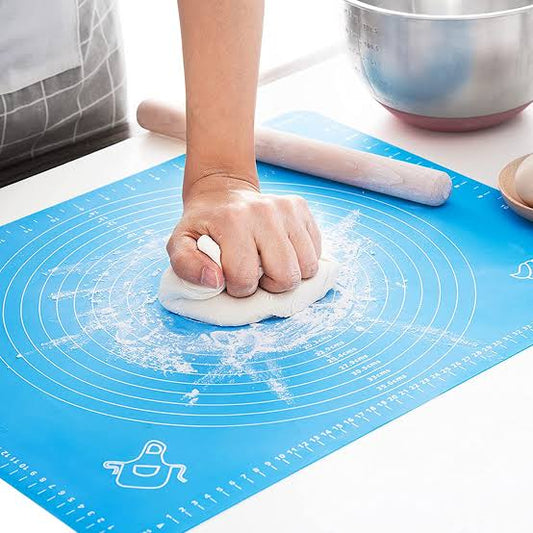 Silicone Measuring Roti Mat – Non-Stick Dough Rolling & Baking Sheet