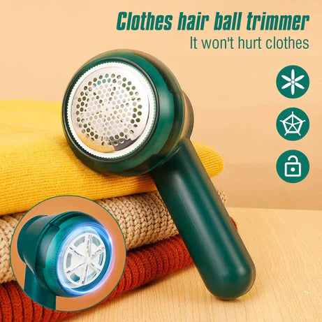 Premium electric lint remover rechargeable fabric shaver in Pakistan