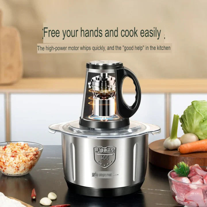 Silver Crest Electric Meat & Vegetables Chopper – 3 Litre Bowl Capacity