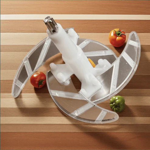 Stainless Steel Hand Vegetable Chopper – 2 Liter Premium Push Cutter