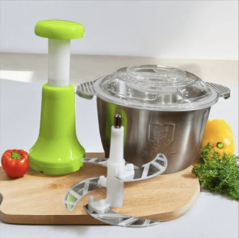 Stainless Steel Hand Chopper 2 Liter Premium Vegetable Cutter in Pakistan