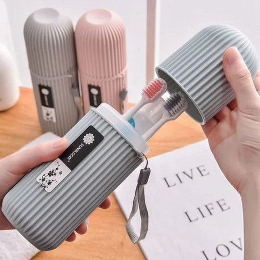Travel Toothbrush and Toothpaste Holder Large Size Portable Case in Pakistan