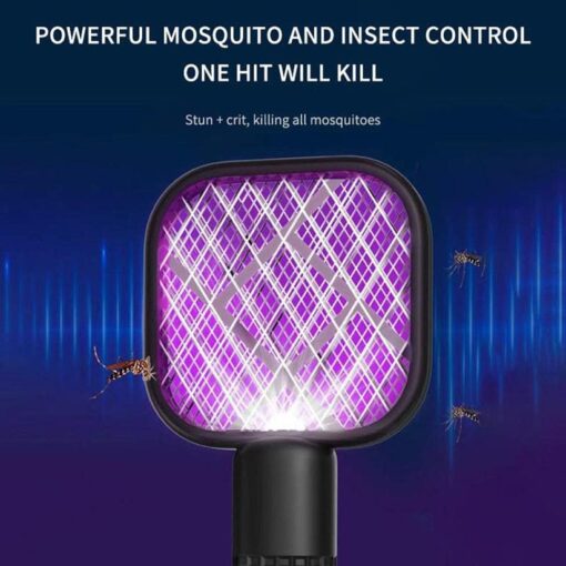 Mini USB Electric Mosquito Racket – Insect Killer with LED Light