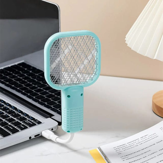 Mini USB Electric Mosquito Racket – Insect Killer with LED Light