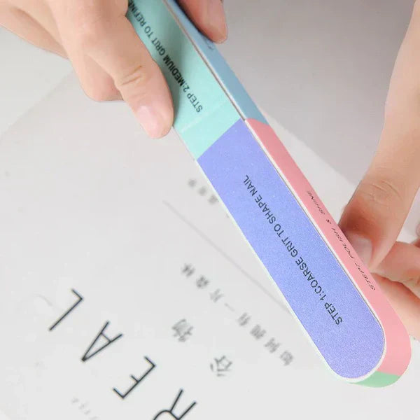 6-Sided Nail Polishing File – Professional Buffer & Shiner Tool