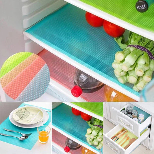 Anti-Slip Shelf Mat Sheet 45x150cm – For Kitchen Cabinets & Fridge Drawers