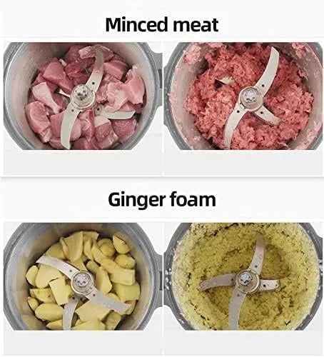 Silver Crest Electric Meat & Vegetables Chopper – 3 Litre Bowl Capacity