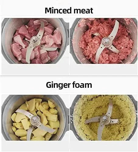 Silver Crest Electric Meat & Vegetables Chopper – 3 Litre Bowl Capacity