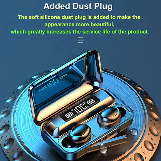 Highest Quality - F9-5 Bluetooth Earphones Wireless Stereo Earbuds with Touch Control