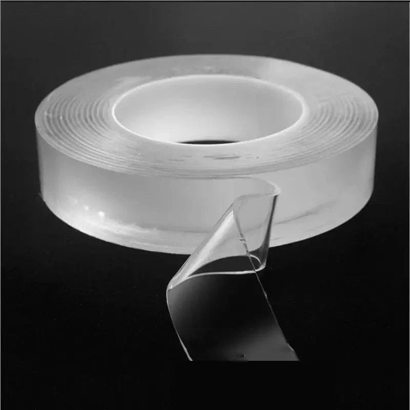 Nano Double Sided Tape – Transparent Washable Adhesive Nano Tape for Wall, Kitchen & Bathroom | Heavy Duty Multipurpose Tape in Pakistan
