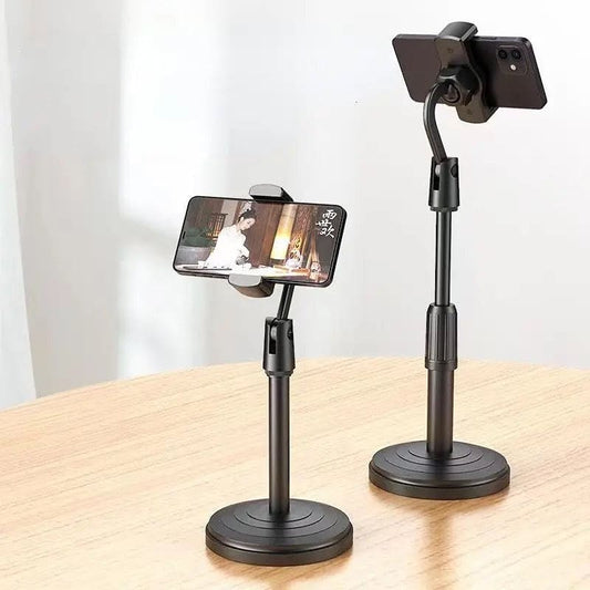Premium Telescopic Mobile Tripod Stand – Adjustable Phone Holder | Portable Selfie Tripod with Universal Bracket