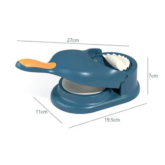 2-in-1 Manual Dumpling Maker & Dough Press – Portable Dumpling, Tortilla, and Dough Skin Molder | Premium Quality