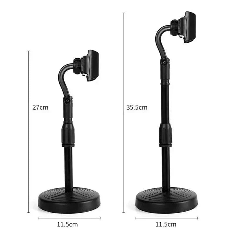 Premium Telescopic Mobile Tripod Stand – Adjustable Phone Holder | Portable Selfie Tripod with Universal Bracket
