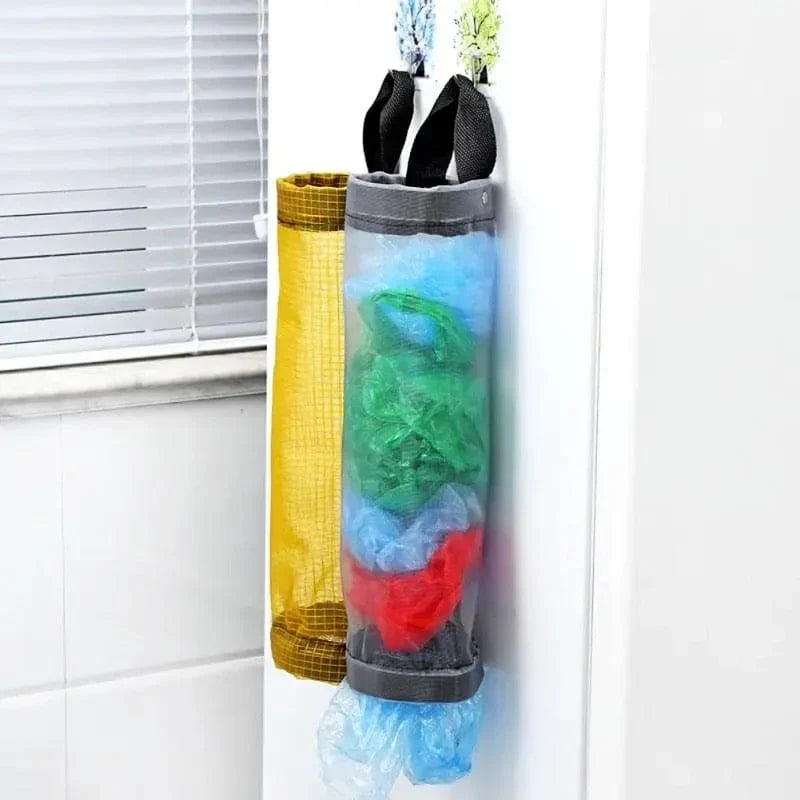 Plastic Bag Holder – Multipurpose Hanging Organizer for Shoppers & Grocery Bags