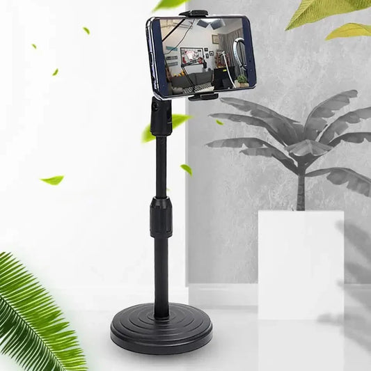 Premium Telescopic Mobile Tripod Stand – Adjustable Phone Holder | Portable Selfie Tripod with Universal Bracket