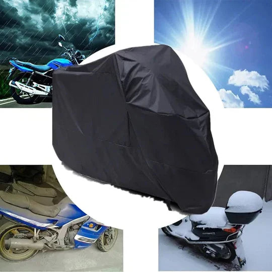 Premium Motorcycle Parachute Top Cover for CD 70, Waterproof Bike Top Protection Cover