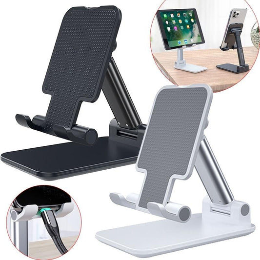 Foldable & Adjustable Mobile Holder Stand – Ideal for Desk & Bedside Use