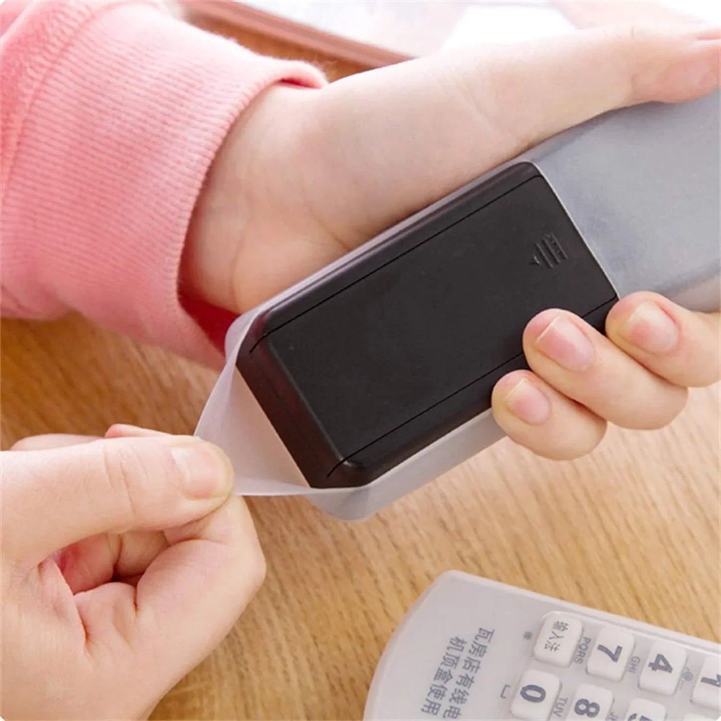 Premium Silicone Rabbit Remote Control Cover – Glow in the Dark TV Remote Protector Case | Waterproof & Anti-Fall