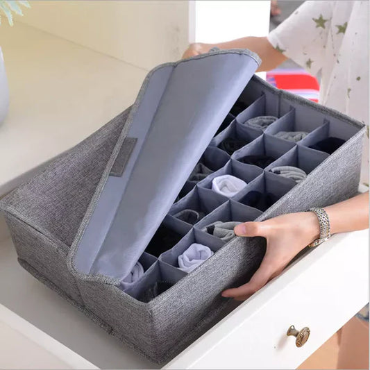Foldable Closet Drawer Divider – Underwear & Socks Storage Organizer