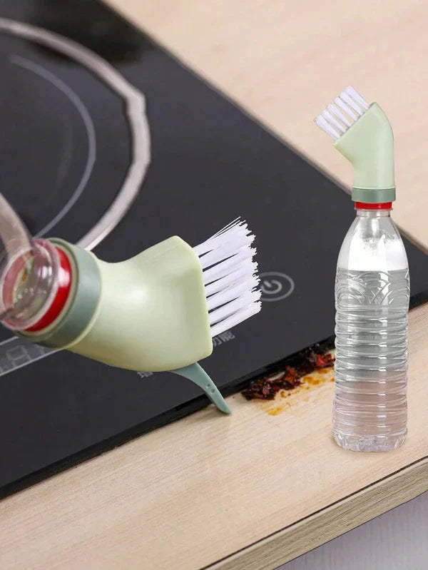 2 in 1 Bottle Cap Brush – Multipurpose Cleaning Tool for Lids & Bottlenecks