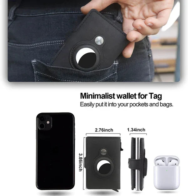 Pop-up Card Holder Wallet – Slim RFID-Blocking Wallet with Quick Access Design
